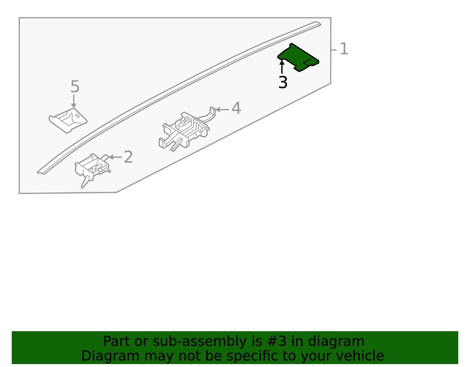 2023-2026 Kia Sportage Roof Molding Fastener 87236-P1000 | OEM Parts Online