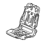 81126T3LA01 - Body: Seat Frame for Honda: Accord Image