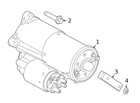 Starter for 2020 Ford Mustang #0