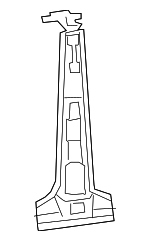 68575163AA - Body: Center Pillar Reinforced for Ram: 1500 Image