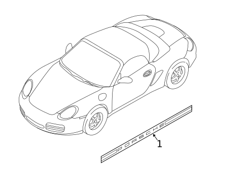 Decals for 2011 Porsche Boxster #0