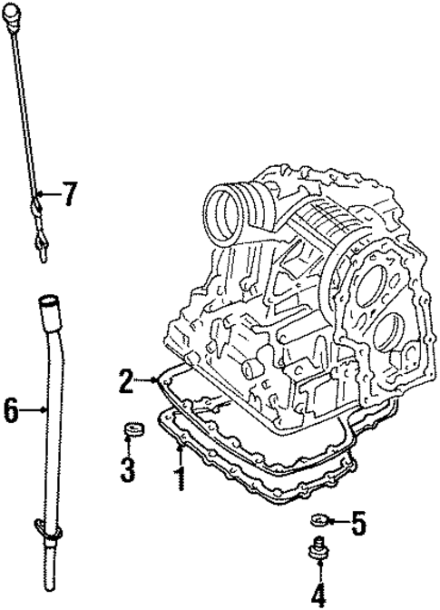 Automatic Transmission for 1995 Nissan Sentra #0