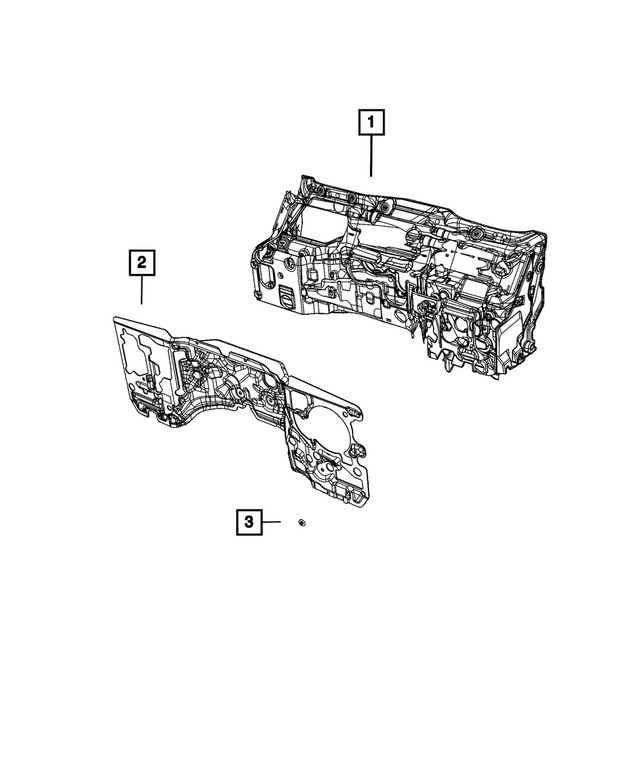68752893AA - : Dash Engine Side Silencer for Mopar Image