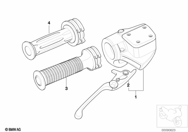 32727710201 - Steering: Control Assem, Brake Syst., Integral Abs -  for BMW-Motorrad Image