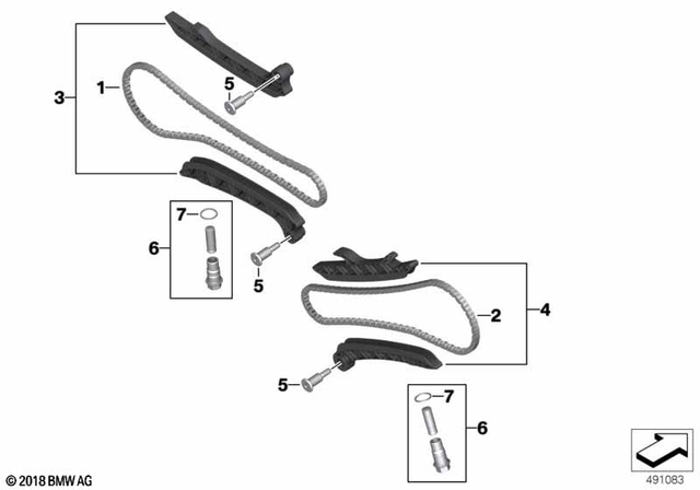 11318534119 - : Bearing Screw for BMW-Motorrad Image
