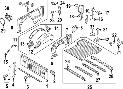 Tailgate for 2023 Ford F-150 #2