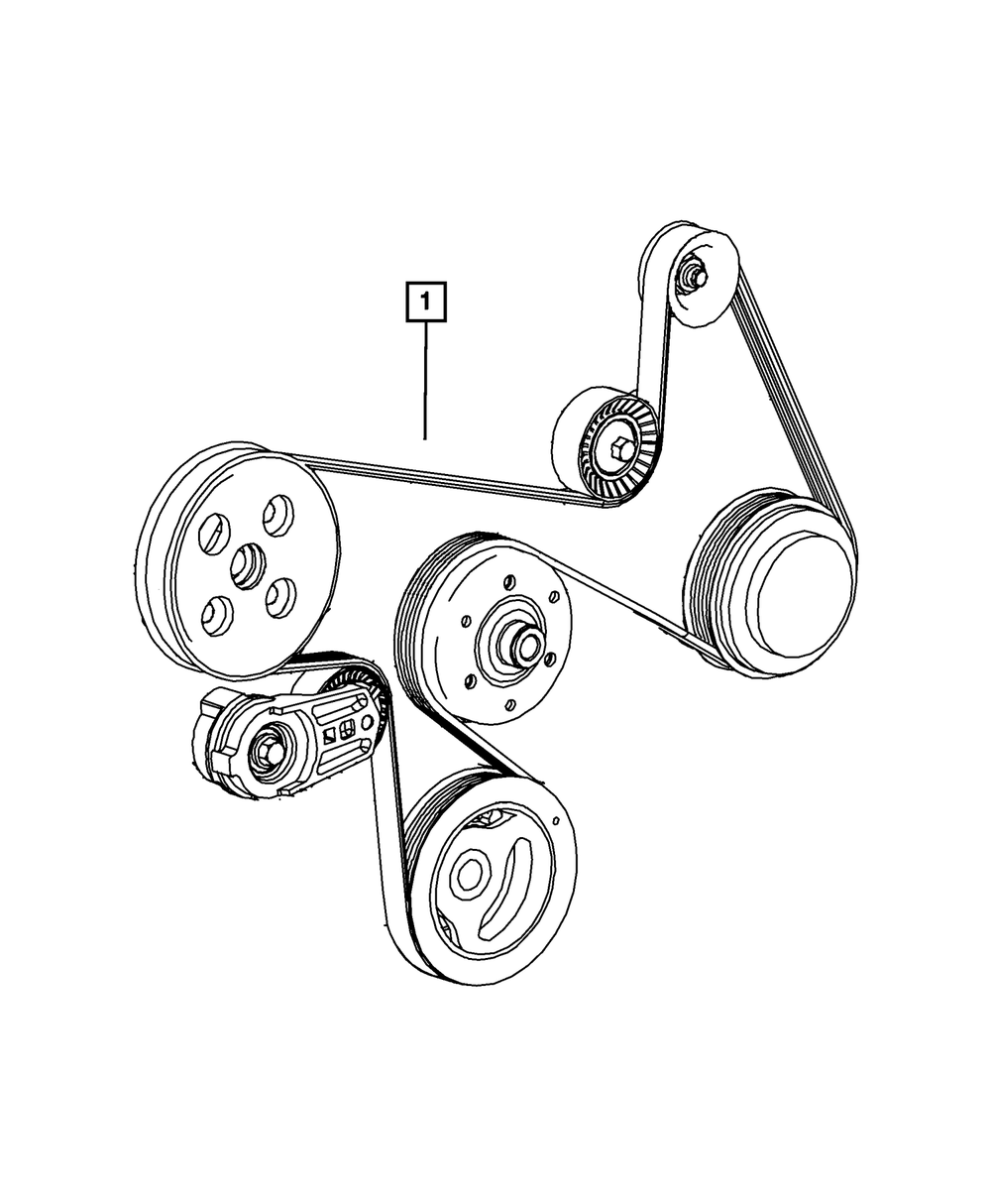 Tensioner Pulley And Idler Pulley Goodyear Gatorback Serpentine