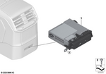 65505B978D9 - Audio, Navigation, Electronic Systems: Rear-Seat Entertainment for BMW Image