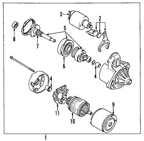Starter for 2006 Suzuki Verona #0
