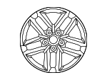 529101M550 - : Wheel, Alloy for Kia Image