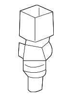 99660641000 - Electrical: Engine Coolant Temperature Sensor for Porsche: 911, Boxster, Carrera GT, Cayenne Image