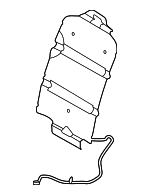 PR3Z14D696B - Body: Seat Back Heater for Ford Image