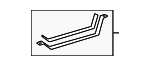 7760221030 - Fuel System: Tank Strap for Toyota Image