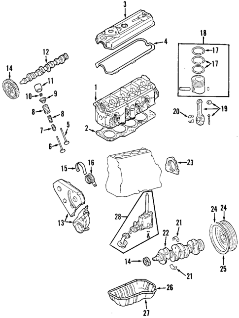 Oil Pump for 1997 Volkswagen Passat #0