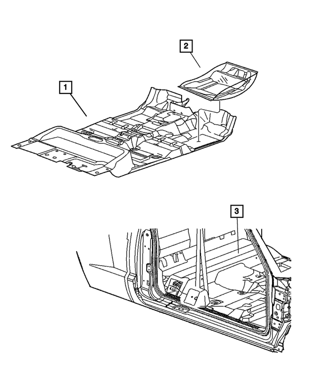 5JL97ZJ8AH - Interior Trim: Floor Carpet for Mopar Image