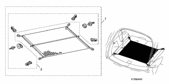 Cargo Net for 2014 Acura MDX #0