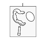 C2D60464 - Emission System: Injector Clamp for Jaguar Image