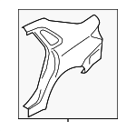 51439FG0509P - : Quarter Panel / PART CANNOT BE SHIPPED / PICK UP IN CT for Subaru Image