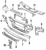 22527420 - Cooling System: Recovery Tank for Buick: Reatta, Riviera | Cadillac: Eldorado, Seville | Oldsmobile: Toronado Image