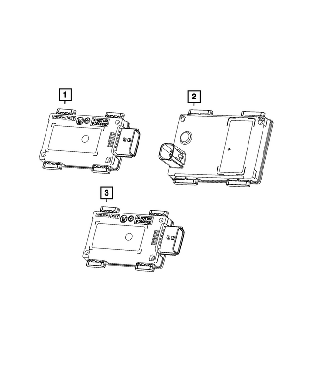 68608743AC - Electrical: Blind Spot Detection Sensor for Mopar Image