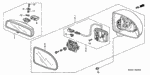 76409SL0003 - Interior/Bumper: WASHER, TOOTHED for Honda Image