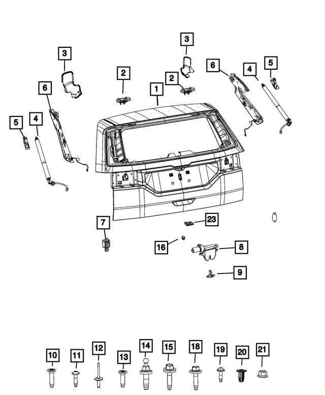 68579074AC - : Pinch Sensor, Right for Mopar Image