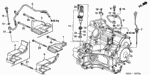 24902PLM900 - Transmission - Automatic: COVER B, CONTROL WIRE for Honda Image