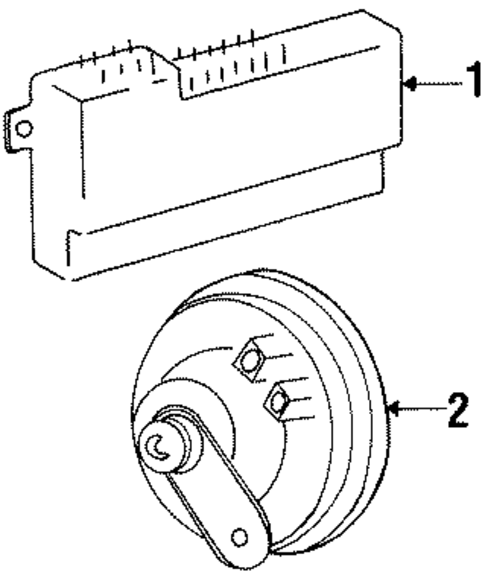 Alarm System for 1993 Mercedes-Benz 400E #0