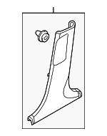 85845A5050RY - Body: Lower Center Pillar Trim for Hyundai: Elantra GT Image