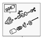 1810A011 - Electrical: Starter for Mitsubishi: Lancer, Outlander Image