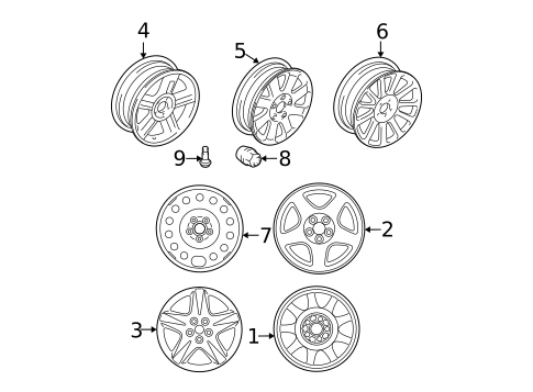 Wheel for 2000 Lincoln LS #0