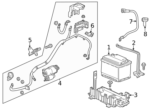 Battery & Related Components for 2022 Buick Encore #0