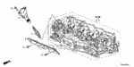 30511RNAA01 - Engine: INSULATOR, COIL HEAT for Honda Image
