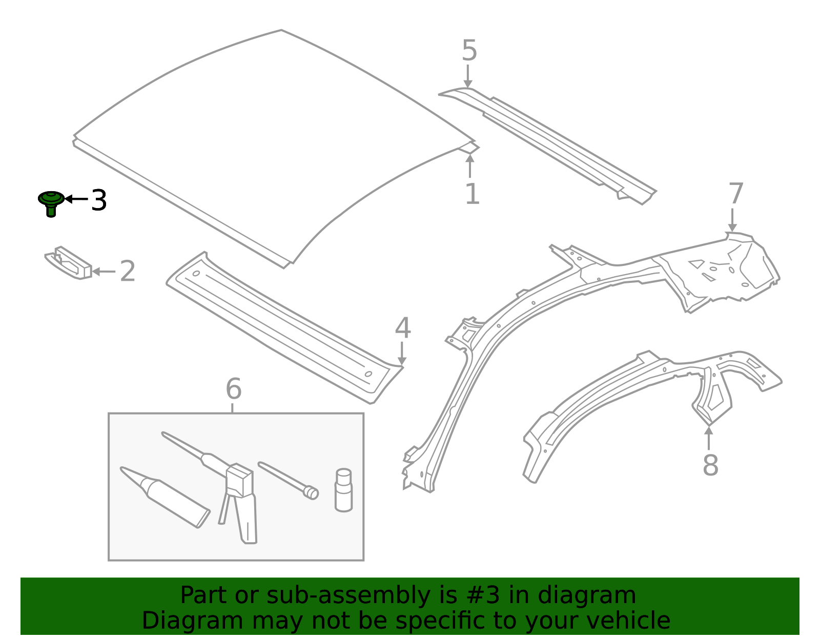 Holder Rivet - Porsche (N-900-978-02)