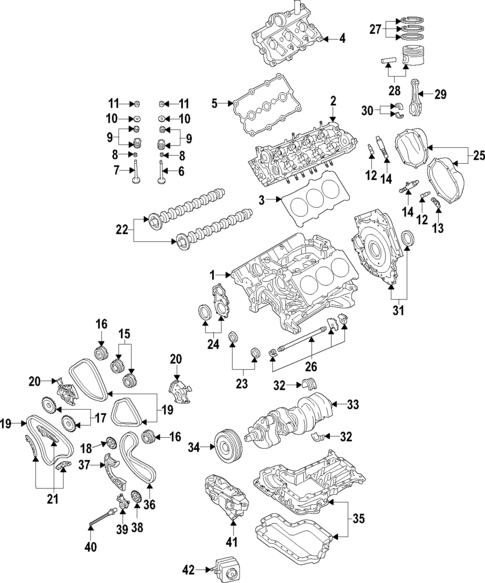 Engine for 2024 Audi A8 Quattro #9