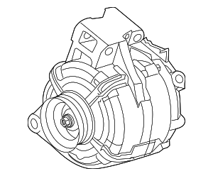 2012-2017 GM Alternator For Vehicles Manufactured After to 1/16/2012 ...