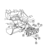 4885337AA - Air Conditioning &amp; Heater: Heater Control for Mopar Image image