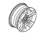36116796247 - Suspension: Wheel, Alloy for BMW: 320i, 320i xDrive, 328d, 328d xDrive, 328i, 328i GT xDrive, 328i xDrive, 330e, 330i, 330i GT xDrive, 330i xDrive, 335i, 335i GT xDrive, 335i xDrive, 340i, 340i GT xDrive, 340i xDrive, 428i Gran Coupe, 428i xDrive Gran Coupe, 430i Gran Coupe, 430i xDrive Gran Coupe, 435i Gran Coupe, 435i xDrive Gran Coupe, 440i Gran Coupe, 440i xDrive Gran Coupe, ActiveHybrid 3, M3 Image