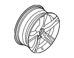 36116796244 - : Wheel, Alloy for BMW: 320i, 320i xDrive, 328d, 328d xDrive, 328i, 328i xDrive, 330e, 330i, 330i xDrive, 335i, 335i xDrive, 340i, 340i xDrive, ActiveHybrid 3, M3 Image