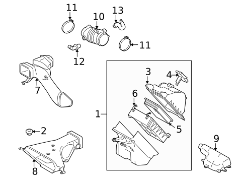 Air Intake for 2022 Lexus IS300 #4