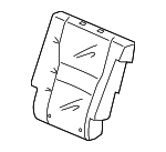 82121T6ZL01ZA - Body: Seat Back Cover for Honda: Ridgeline Image