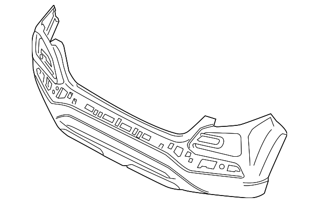 2018-2021 Hyundai Kona Bumper Cover 86610-J9101 | OEM Parts Online