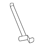 99650423301 - Body: Support Rod for Porsche: 911, Boxster Image