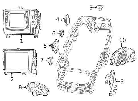 Sound System for 2017 Chrysler Pacifica #0