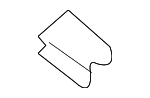 BDTS67515 - Body: Windshield Washer Nozzle Clip for Mazda Image