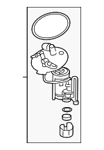 17048T20A00 - Fuel System: Fuel Filter for Honda Image