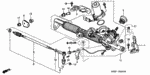 53536S5A900 - Chassis: WASHER, TIE ROD LOCK for Honda Image