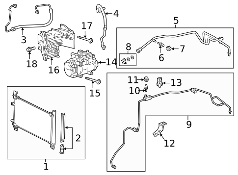 Switches & Sensors for 2018 Lexus RX450hL #1