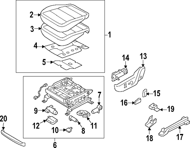 88160S9610XPC - : Cushion Cover for Kia Image