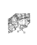 53021898AB - Engine Mounting: Engine Cover for Mopar Image